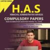 HAS (Himachal Administrative Services) Compulsory Solved Question Paper. 